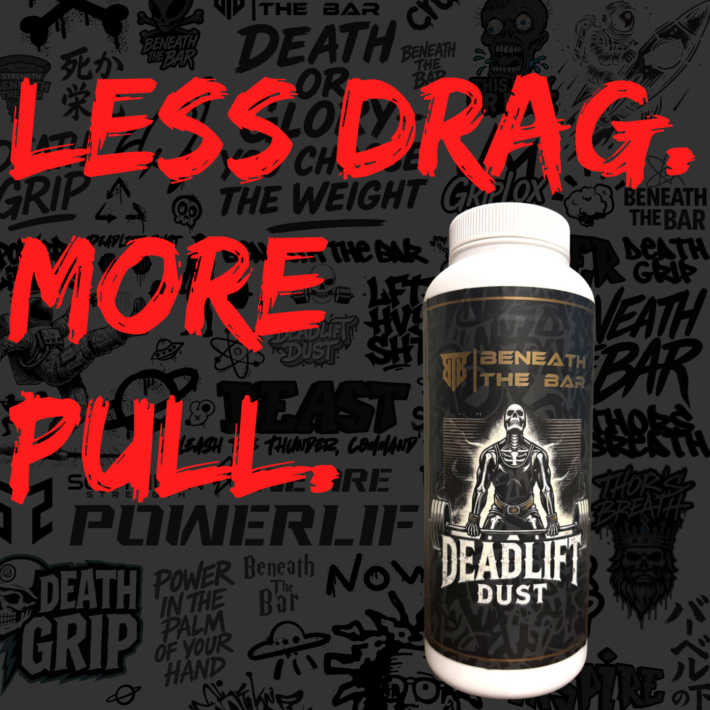Deadlift Dust – Friction-Free Pulling Powder