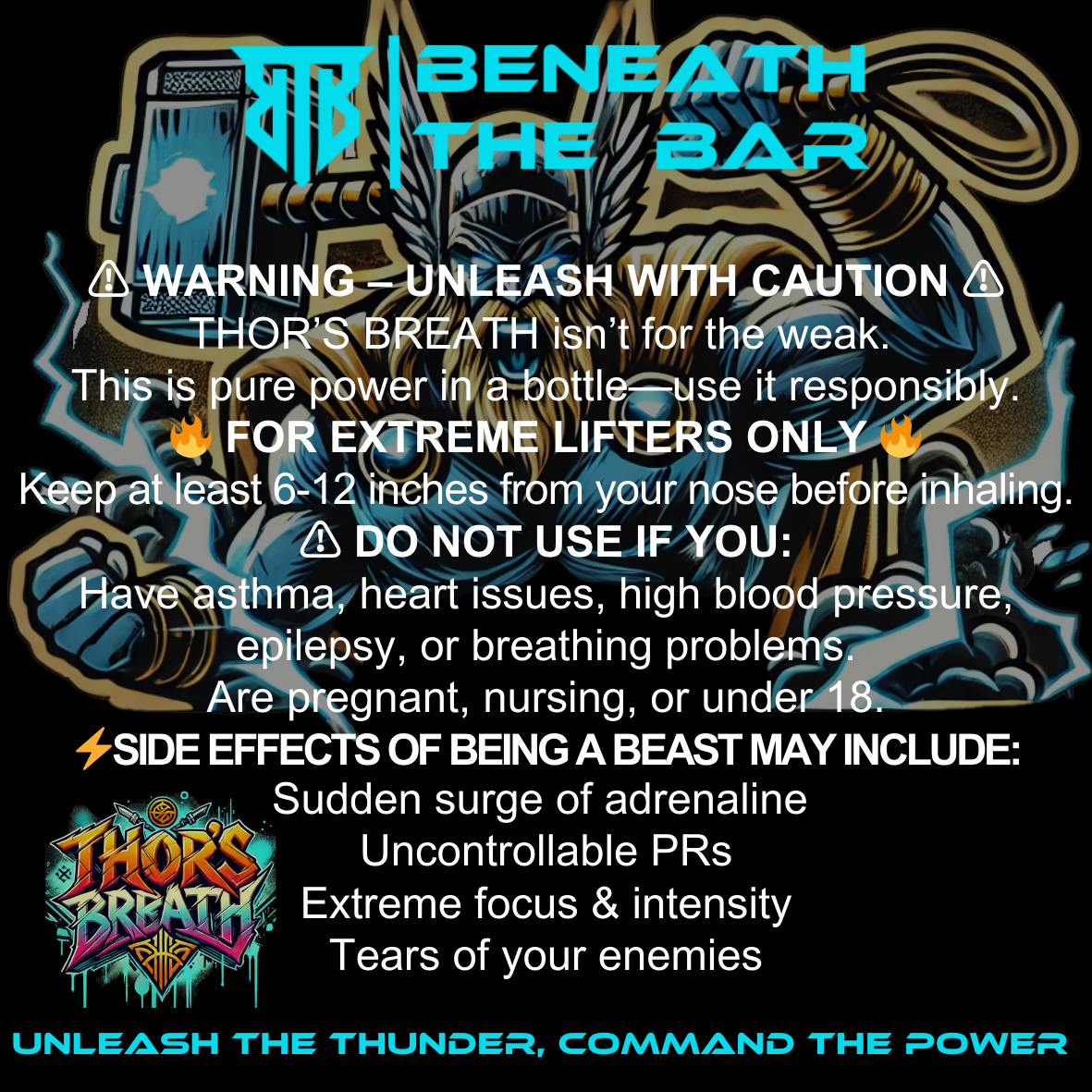 Thor’s Breath | Smelling Salts for Lifters